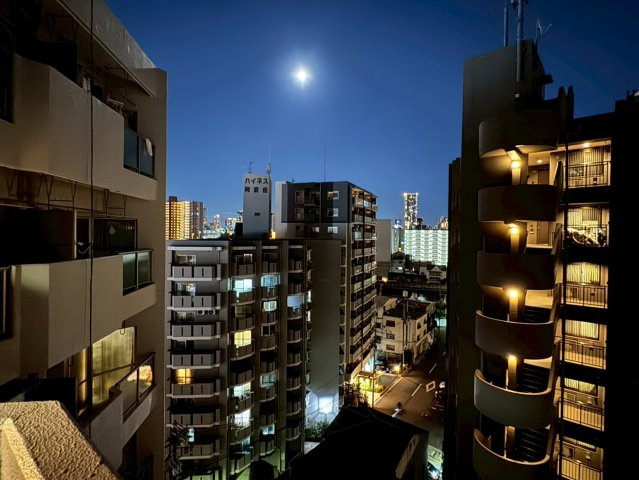 メゾン阿波座のバルコニー|陽当たり良好なバルコニーです