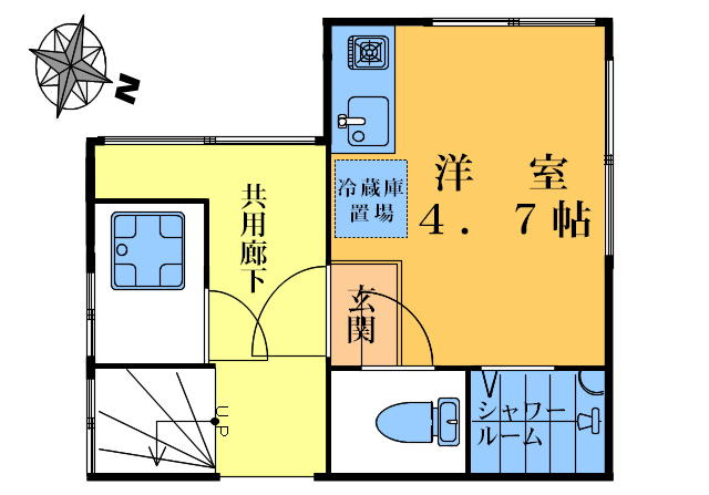 コンパクトながら設備充実★