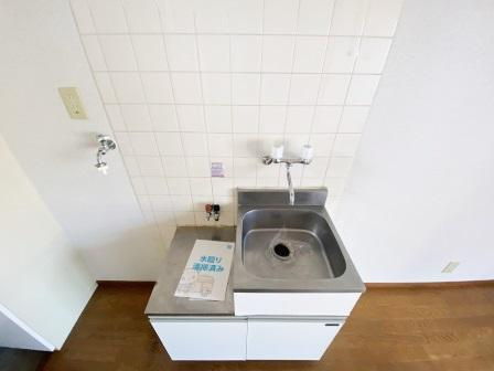 豊田ハイツのキッチン|キッチンでお料理をお楽しみください