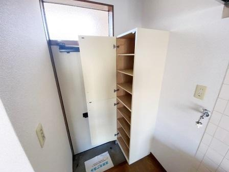 豊田ハイツの玄関|きれいな玄関です