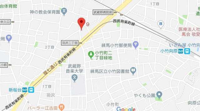 パピエ小竹向原の地図|★案内図★