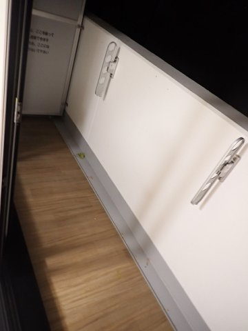 アジールコート後楽園のバルコニー