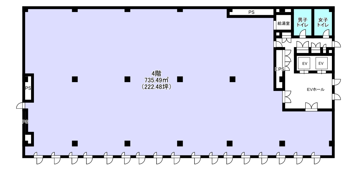 ＢＥＳＩＤＥ　ＫＩＢＡの間取り