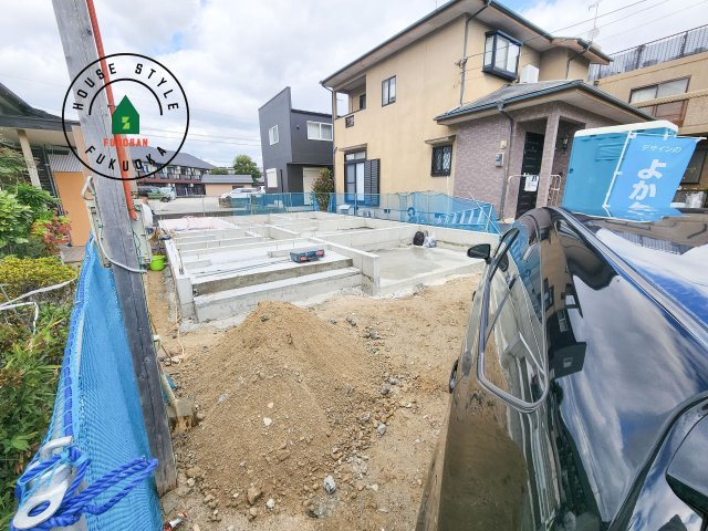 福岡市南区曰佐3丁目第8-1棟（1号棟）の外観|デザイン性のある外観です。