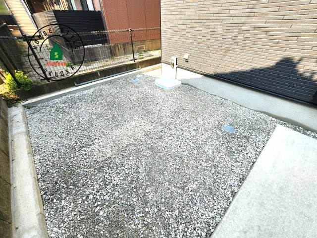 N・大野城市山田2丁目第1-2棟（1号棟）の庭|お庭で自由な時間を過ごせます。