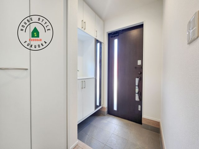 福岡市東区土井4丁目第1-2棟（A号棟）の防犯設備|二重ロックでしっかり防犯対策ができます。