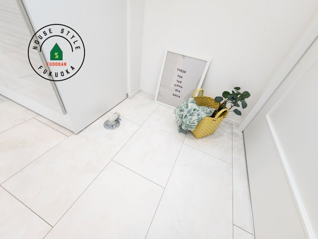 福岡市東区土井4丁目第1-2棟（A号棟）のランドリースペース|ランドリースペースとなります。広々して有効的にご使用できます。 