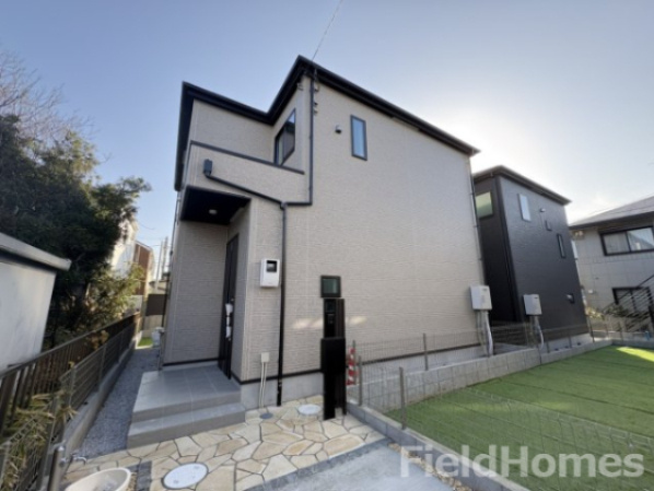 平塚市東中原２丁目新築戸建て　8期3号棟の外観|外観「平塚市東中原２丁目新築戸建て　3号棟」