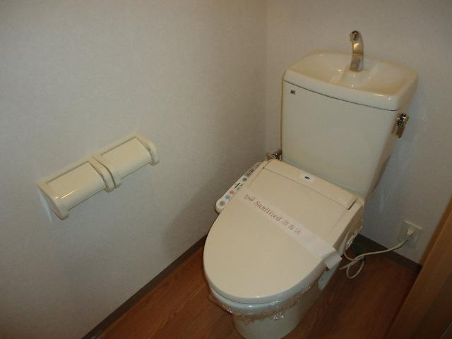 サモードパレスＡのトイレ|シャワー付トイレ