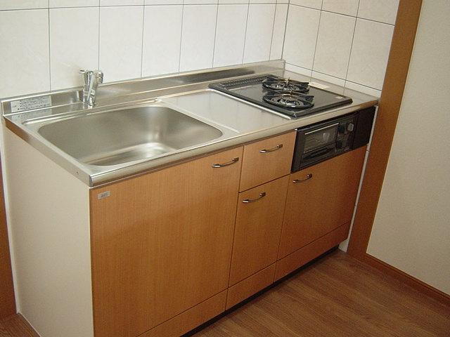 サモードパレスＡのキッチン|キッチン