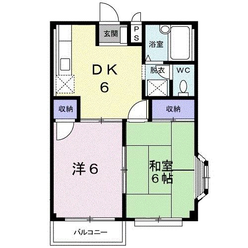 プラネット　Ⅰの間取り