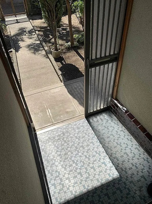 【玄関】 | 昭和台町貸家