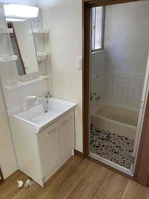 【洗面所】 | 昭和台町貸家