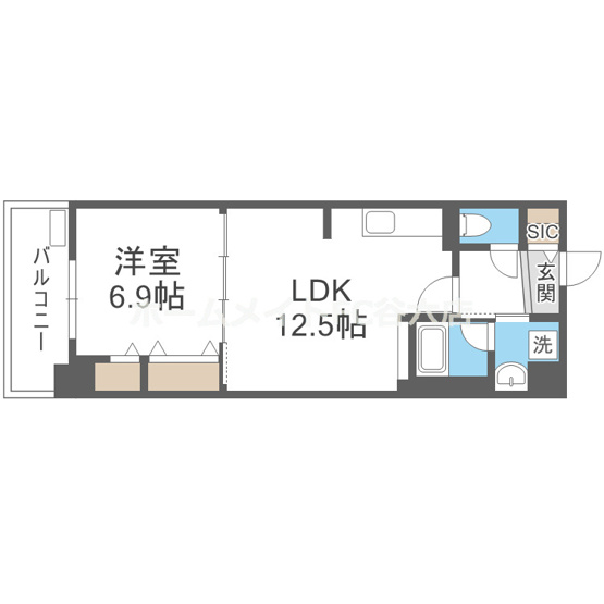 【間取り】 | グランセジュール大国町