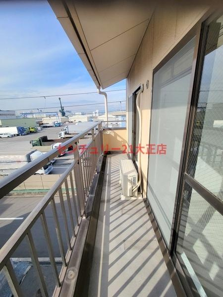 コスモメゾンのバルコニー