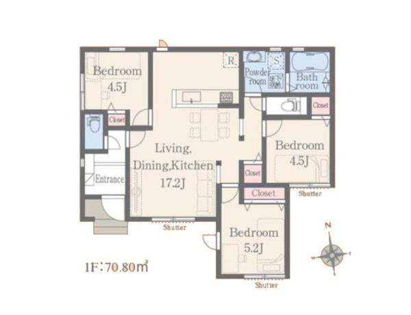 大和市福田の新築一戸建