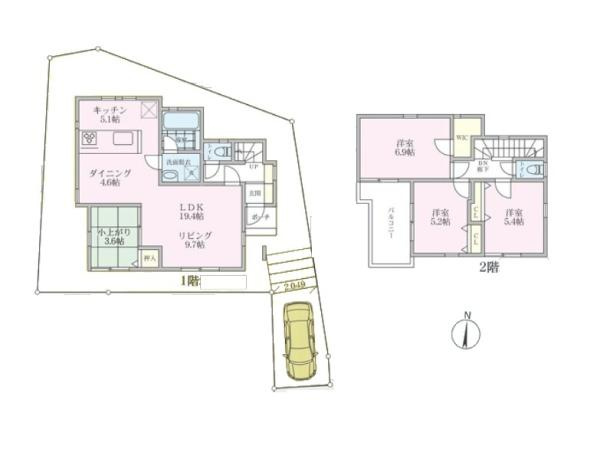 横浜市瀬谷区阿久和東２丁目の新築一戸建