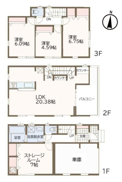 横浜市鶴見区朝日町２丁目の新築一戸建