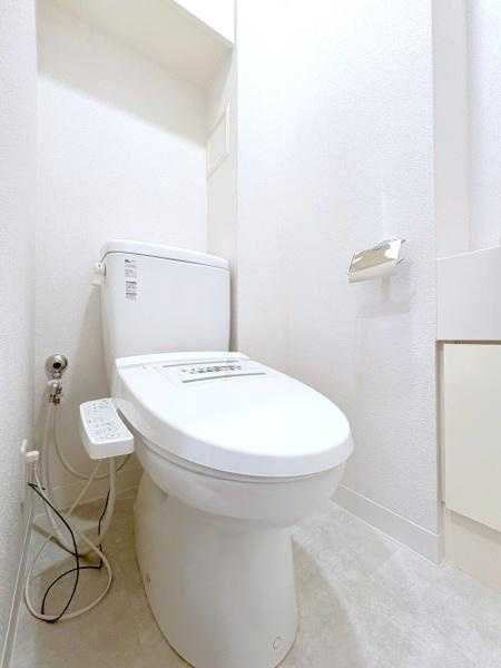 ファミールあざみ野スカーレットヒルズのトイレ