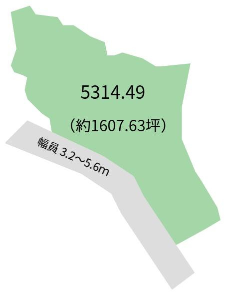 田辺市本宮町大居　土地の土地図