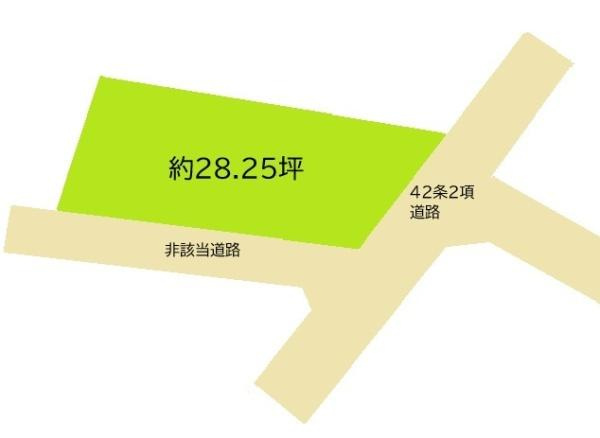 和歌山市古屋　土地の土地図