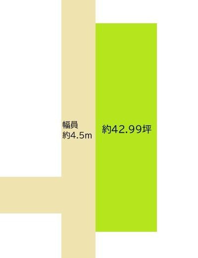 和歌山市太田　土地の土地図