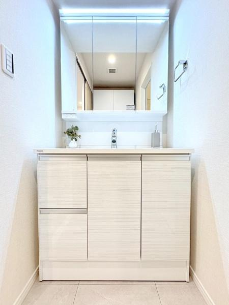 サングレイス鴨居サウスコートの独立洗面台