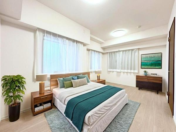 ナイスサンソレイユ横濱鶴ヶ峰の寝室|※家具類はCGイメージです。