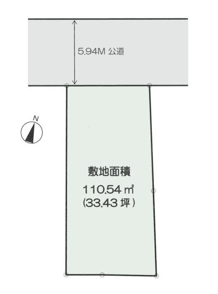 横浜市中区千代崎町２丁目の売地の土地図