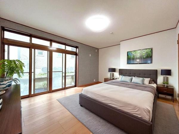 横浜市保土ケ谷区上菅田町の中古一戸建の寝室|※家具類はCGイメージです。