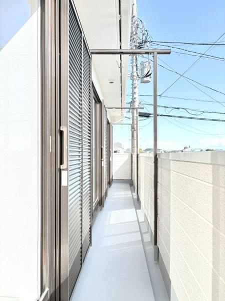 藤沢市大鋸３丁目の中古一戸建のバルコニー