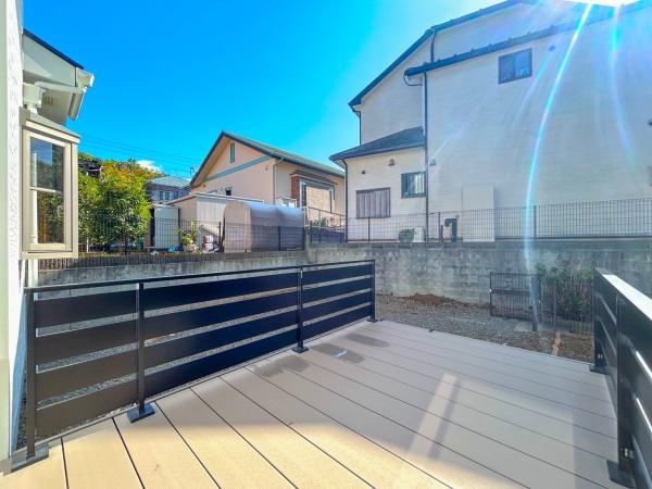 平塚市めぐみが丘２丁目の中古一戸建の庭