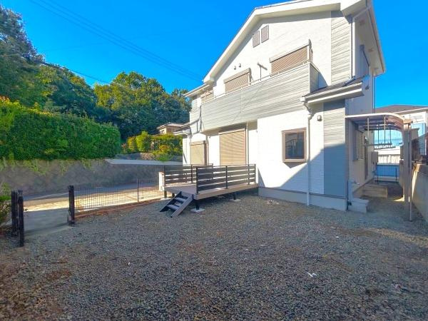 平塚市めぐみが丘２丁目の中古一戸建の庭