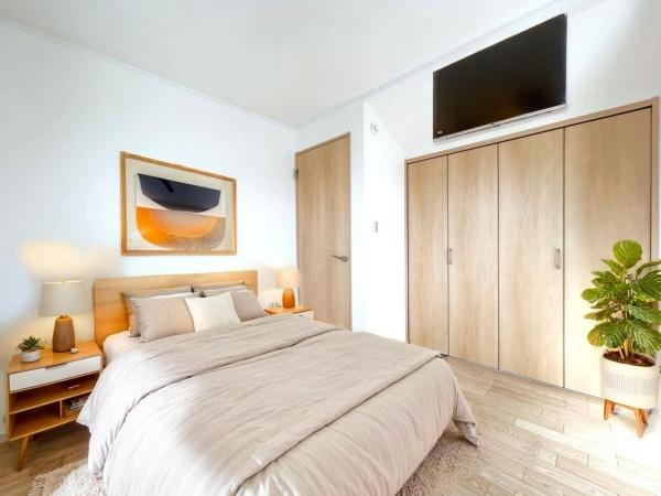 横浜市西区西戸部町３丁目の新築一戸建の寝室|※家具類はCGイメージです。