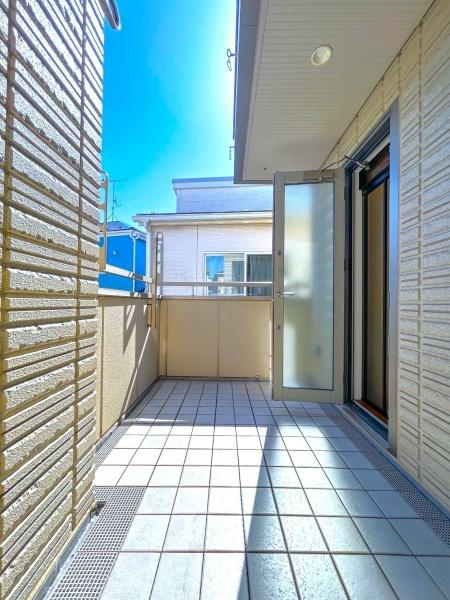 茅ヶ崎市菱沼１丁目の中古一戸建のバルコニー