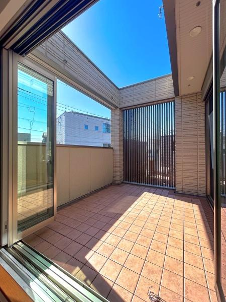 茅ヶ崎市菱沼１丁目の中古一戸建のバルコニー