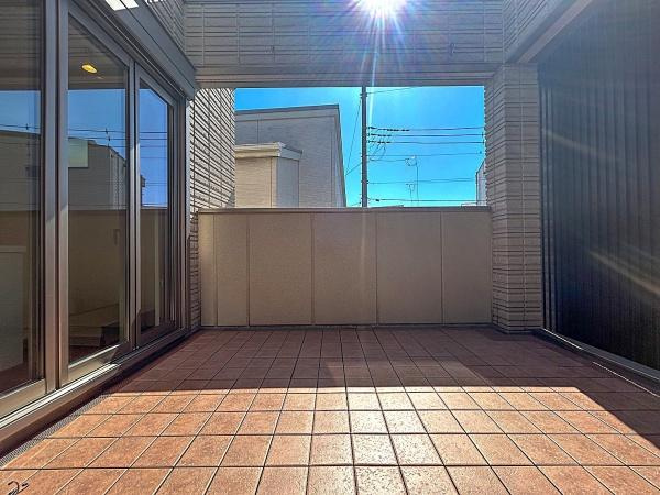 茅ヶ崎市菱沼１丁目の中古一戸建のバルコニー