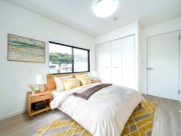 三浦郡葉山町一色の中古一戸建の寝室|※家具類はCGイメージです。