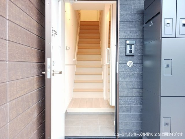 フォンテーヌⅢ　Ａの玄関