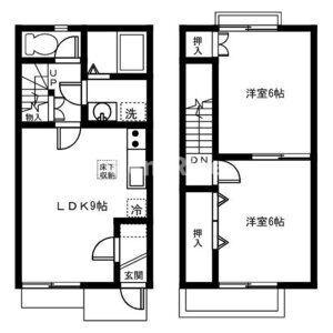 DUPLEX 国王81Aの間取り