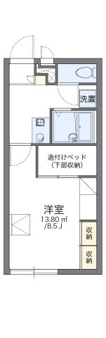 【間取り】 | レオパレスガーデン　岩出