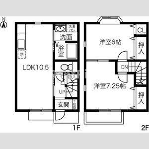 APERIRE新神戸の間取り