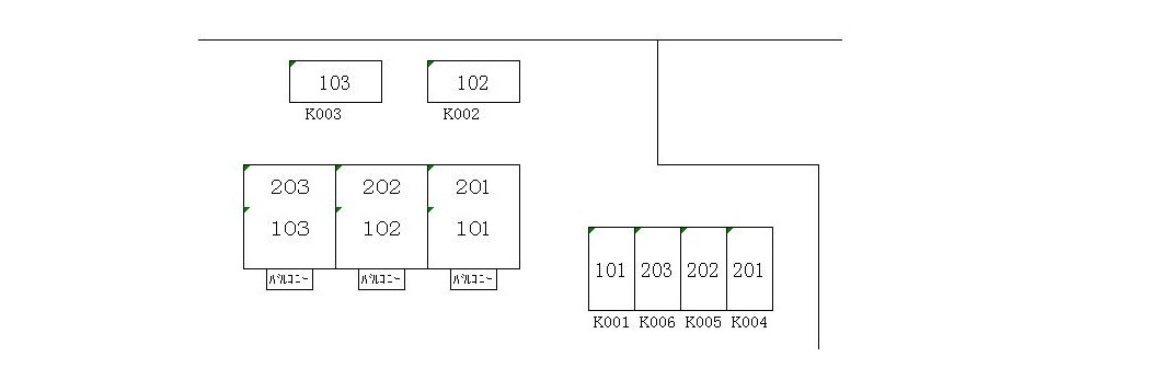 ニューシティカズミの駐車場|駐車場