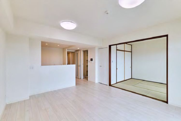 グランシティユーロパークス新小岩の居間・リビング