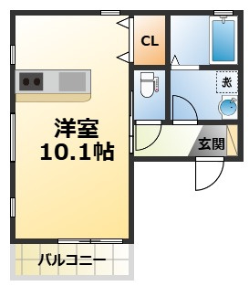 グランメール鳴尾町の間取り