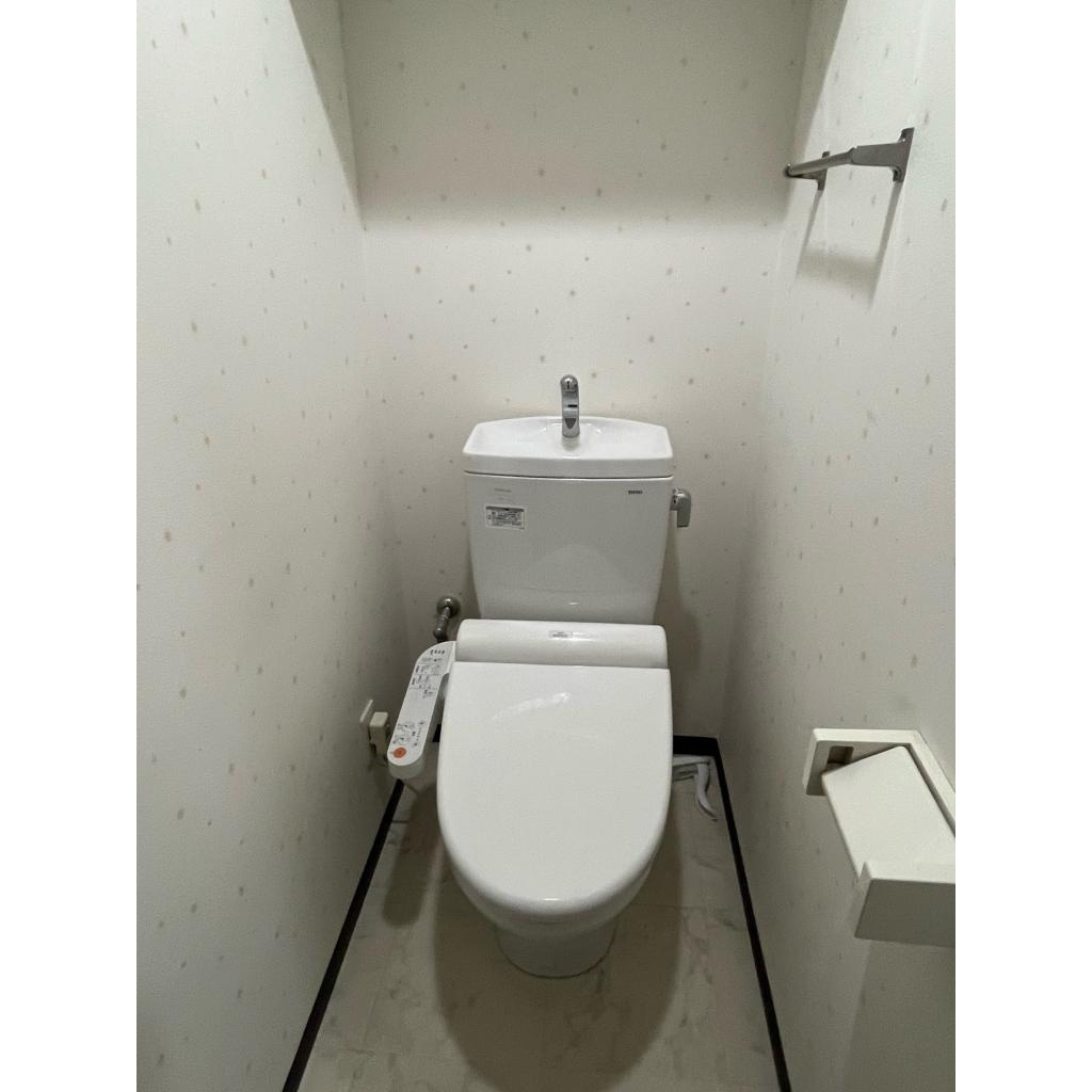 コパンリールのトイレ|落ち着いた色調のトイレです