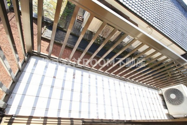 東郷若葉マンションC・Dのバルコニー|陽当たり良好なバルコニーです