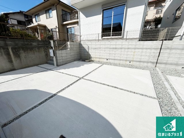 神戸市西区糀台　第2期　新築一戸建ての駐車場|駐車スペース！散水栓があるので、こまめに愛車を洗えます！