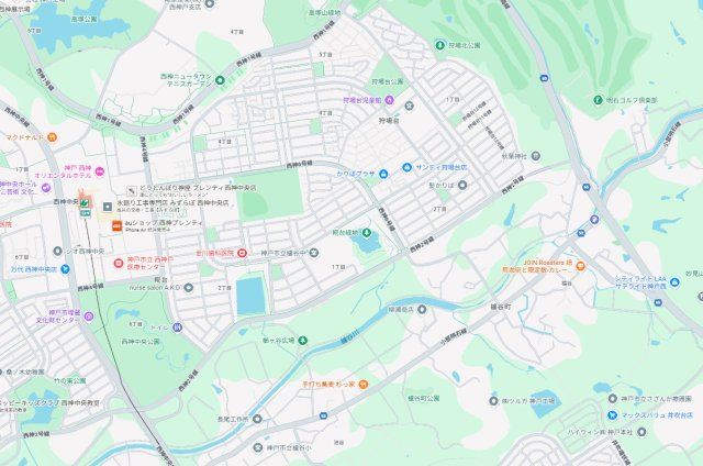 神戸市西区糀台　第2期　新築一戸建ての地図