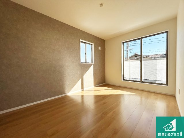 神戸市西区糀台　第2期　新築一戸建ての洋室|シンプルな洋室は、自分好みのインテリアが楽しめます♪ご家族とインテリアや家具を選びに行くのは新築購入時の醍醐味の一つです。ぜひお楽しみください♪